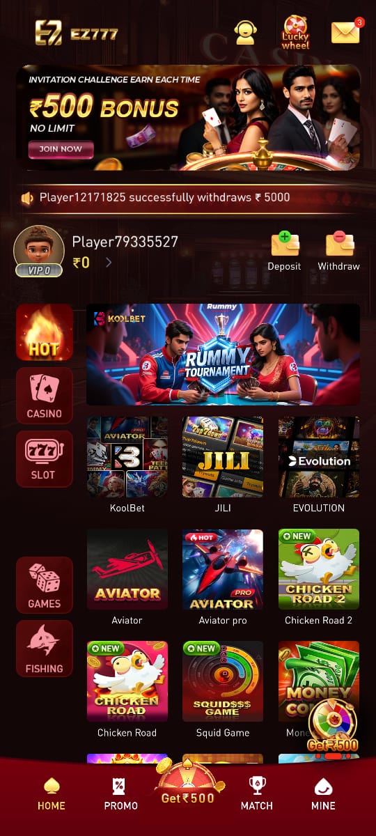 ez777app EZ777APK Ez777 EZ777DOWNLOAD AND GET BONUS Rs.50 AND WINING 1