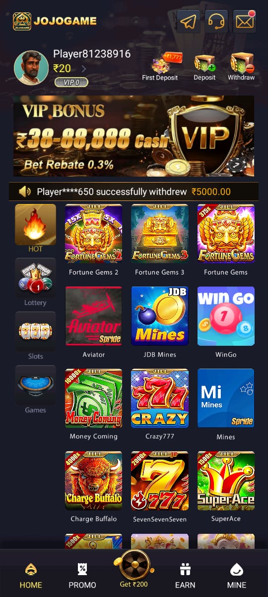 JOJOGAME|jojogames|download and get bonusRs.20 And More wining 4